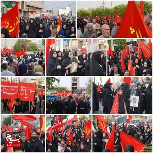 ایذه هم&zwnj;قدم با جاماندگان اربعین طنین یا حسین(ع) در مسیر دلدادگان حسینی