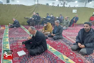 حلقات صالحین بسیجیان سرخه با تاکید بر مسجدمحوری برگزار شد