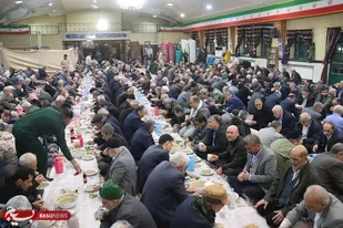 ضیافت افطاری وابستگان و بازنشستگان لشکر پنج نصر با حضور ۷۰۰ نفر در مشهد