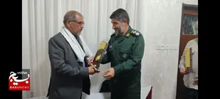 دیدار با رزمنده دوران ۸ سال دفاع مقدس در درگز