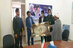 دیدار صمیمی فرمانده سپاه هیرمند با بخشدار بخش قرقری