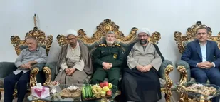 فرمانده سپاه چایپاره با سیف&zwnj;الدبن نجفی جانباز ۸۰ درصد دیدار کرد