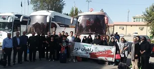 اعزام   کاروان راهیان نور اسلامشهر به غرب کشور