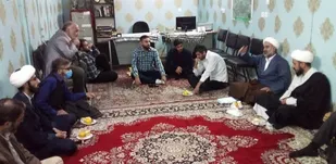 بازدید مسئول دفترنمایندگی ولی فقیه در سپاه ری از حوزه۳۶۱ صادق آل محمد(ص)