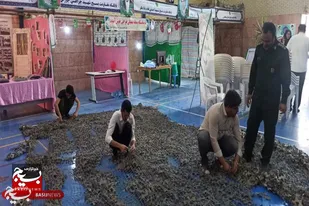 آماده&zwnj;سازی نمایشگاه پایگاه&zwnj;های اسوه در شهرستان رزن