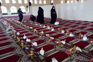 مشارکت مهندسین خواهر بسیجی کانون بسیج مهندسین عمران کلاله در رزمایش مرحله دوم کمک مومنانه