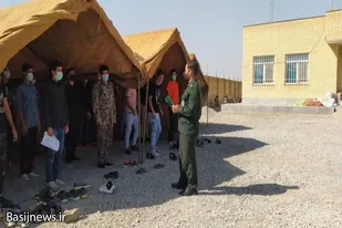 فراخوانی دسته اول شهيد شهبازي حوزه امام علی (ع) قهاوند