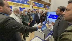 بازدید فرمانده ستادکل نیروهای مسلح از غرفه خراسان جنوبی در نمایشگاه ملی فناورانه بسیج