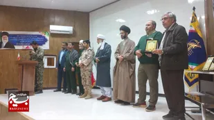 تجلیل ازبرگزیدگان چهاردهمین جشنواره مالک اشتردرصالح آباد