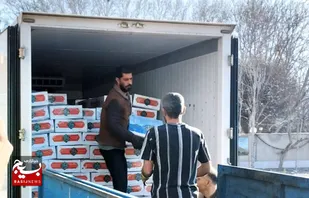 آیین توزیع سه هزار بسته گوشت نذری در استان البرز برگزار شد