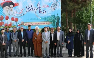 تجدید پیمان مسئولین دانشگاه علوم پزشکی شاهرود با شهدا+ عکس
