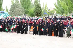جشنی متفاوت برای دختران با حضور خادمان رضوی