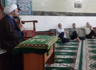 نشست روشنگری دهه ولایت در محله شهیدان بختیاری پیشوا