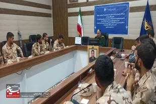 برگزاری جلسه اخوت سربازان سپاه ناحیه ملایر