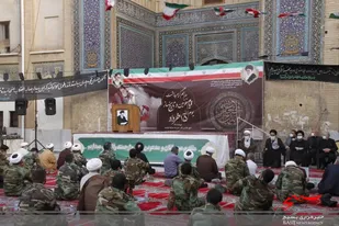 مراسم بزرگداشت سالروز قیام ۱۵ خرداد در قم به روایت تصویر