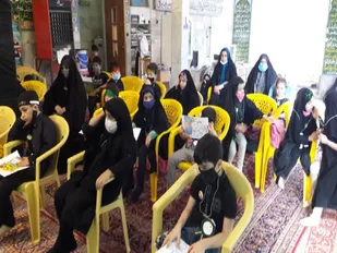 برنامه عزاداری ویژه کودکان پایگاه مرصاد