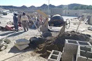 مرمت و بازسازی یک منزل در سراوان
