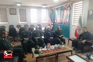 دیدار با فرماندار و امام جمعه شهرستان دشتی