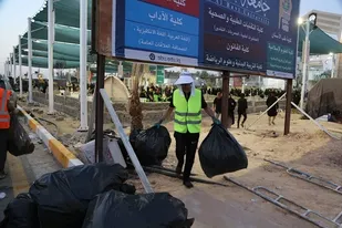 جمع&zwnj;آوری روزانه تا ۱۰۰ تن زباله در طریق الحسین(ع)
