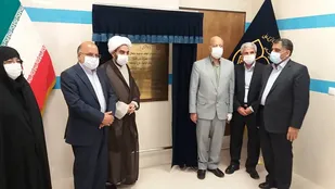 طرح توسعه  بیمارستان خاتم الانبیا نطنز رسماً افتتاح شد