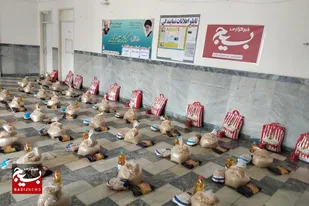 برگزاری رزمایش کمک&zwnj;های مومنانه به همت گروه جهادی شهید پلارک بخش زند ملایر