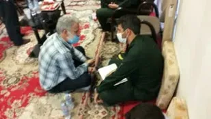 بازدید نماینده ستاد کل نیروهای مسلح از ناحیه مالک اشتر