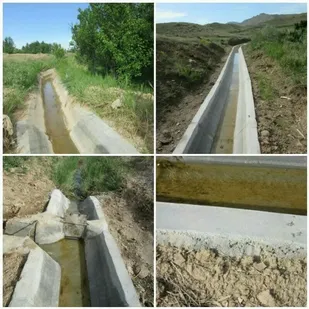 احداث کانال آب کشاورزی در روستای سگزناب توسط گروه&zwnj;های جهادی