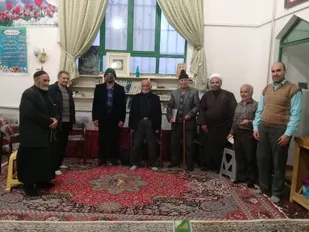 تجلیل از خانواده شهید بشیری در شاهرود+ تصاویر