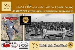 کسب مدال طلای جشنواره بین المللی نارین 2024 توسط عکاس بسیجی