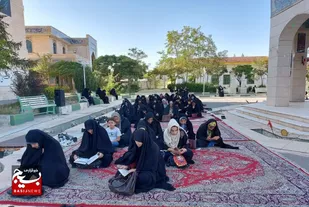 قرائت دعای    عرفه در دانشگاه آزاد اسلامی واحد فیروزکوه