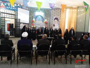 ویژه برنامه هفته بسیج گروه فرهنگی مسیر دختران بخش اژیه