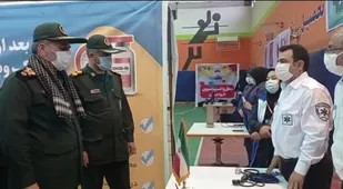 افتتاح مرکز واکسیناسیون شهید شهیدی در خرمشهر