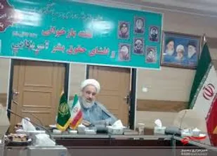 آیین گرامیداشت شهید بهشتی در تبریز با میز خدمت و خدمات رسانی
