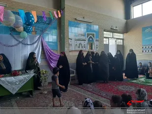 برگزاری جشن میلاد امام رضا علیه السلام در روستای اسپارت منطقه براآن شمالی