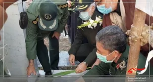 مراسم گرامیداشت روحانی شهید &laquo;ابوالفضل پیرزاده&raquo; در اردبیل برگزار شد