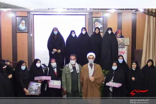 همایش تجلیل از بسیجیان حوزه ریحانه النبی (س) دامغان برگزار شد