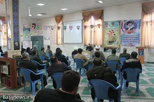 مراسم گرامیداشت سالروز عملیات والفجر ۸ در سپاه ناحیه همدان