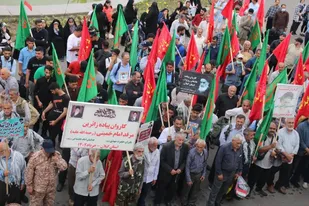 عاشقان معمار کبیر انقلاب اسلامی، رهسپار حرم مطهر پیر خمین شدند