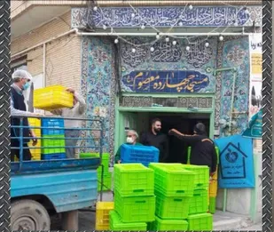 توزیع۵۰۰پرس غذای گرم بین نیازمندان شهر اصفهان