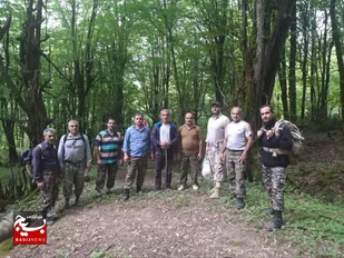 اردوی جنگل نوردی و پیاده روی توسط&nbsp;بسیجیان عباس آبادی