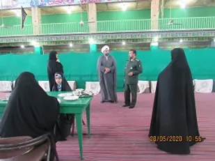 مسابقه حافظان قرآن حوزه نرجس خاتون ناحیه مرکزی یزد