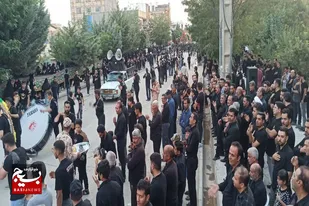 تجمع بزرگ بسیجیان عاشورایی در رزن