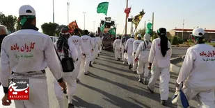 آغاز طولانی&zwnj; ترین پیاده روی اربعین از مشهد/پیوستن به اقیانوس زائران پیاده امام حسین(ع) با پیمودن مسافت دو هزار و ششصد کیلومتر