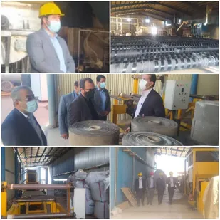 مانع زدایی کارخانه پوشش کاران پایدار فارس توسط مهندسین جهادگر