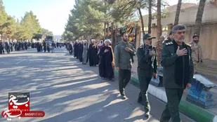 اجتماع باشکوه سوگواران فاطمی در تربت&zwnj;جام در قاب دوربین بسیج