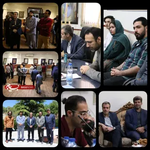 بازدید ریاست سازمان بسیج هنرمندان؛ دکتر جمیری از استان لرستان
