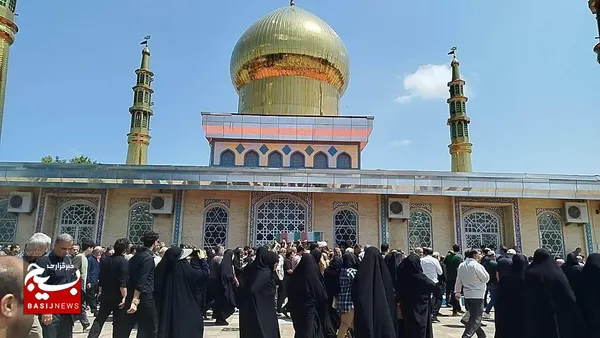 مراسم تشییع و تدفین پیکر شهید صدیقی صابر