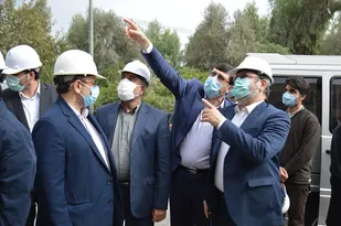 بازدید نمایندگان مجلس از وضعیت زیست محیطی مجتمع سیمان تهران