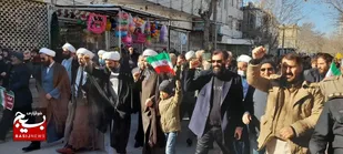 حضور پرشور و گسترده مردم هرسین در راهپیمایی ۲۲ بهمن