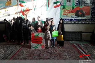 از برپایی ایستگاه نقاشی تا دیدار با خانواده شهدا در روستا افتر